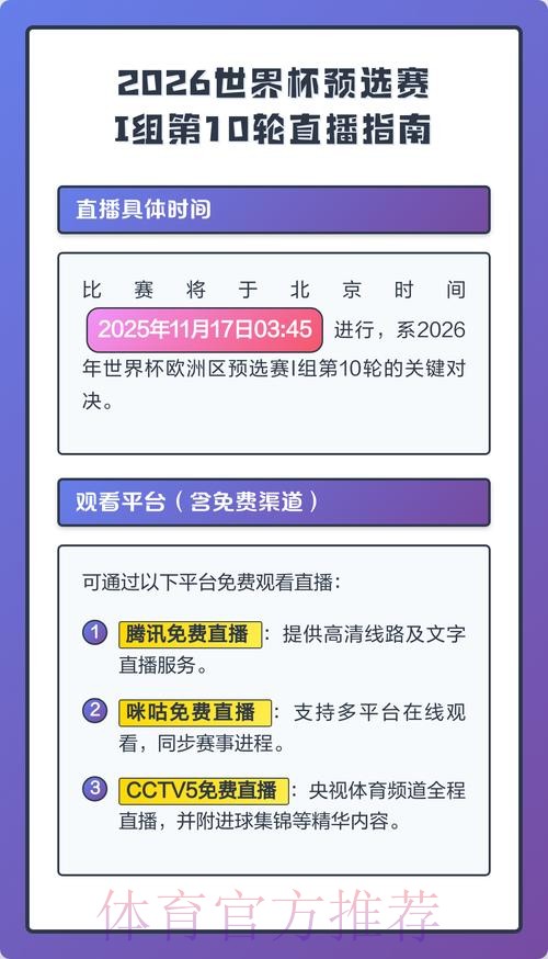 2026世界杯直播中国时间观看指南查询入口 2026世界杯直播中国时间观看指南查询入口